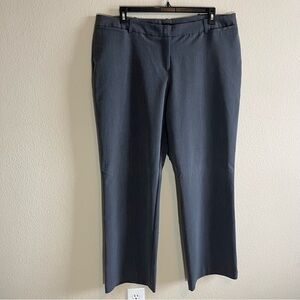 Worthington Woman Grey Pants Size 20W Curvy Fit 3 Button and One Zipper Fly